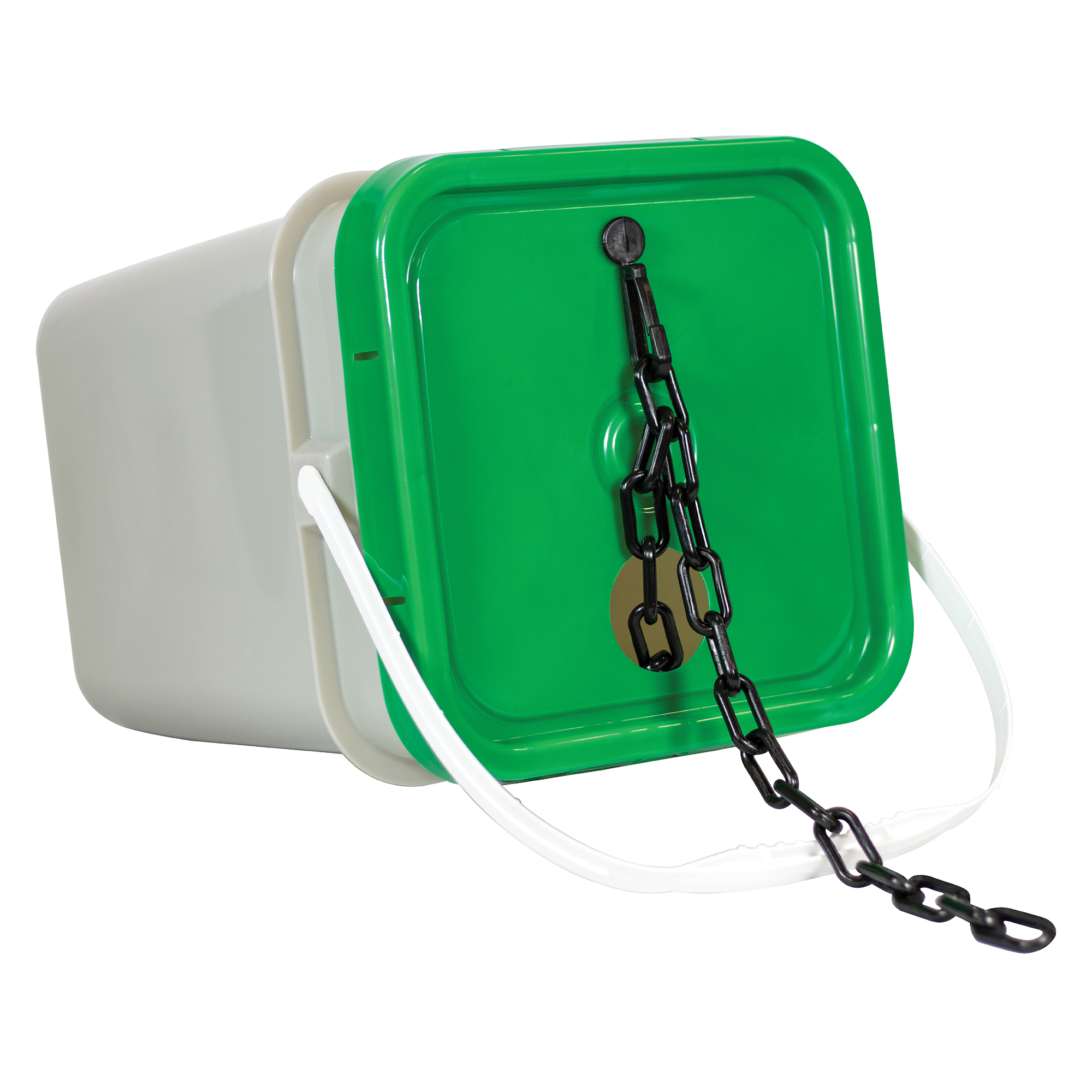 Mr. Chain Plastic Safety Chain — 1.5in. x 300ft., Black, UV Resistant, Model# 30003-P